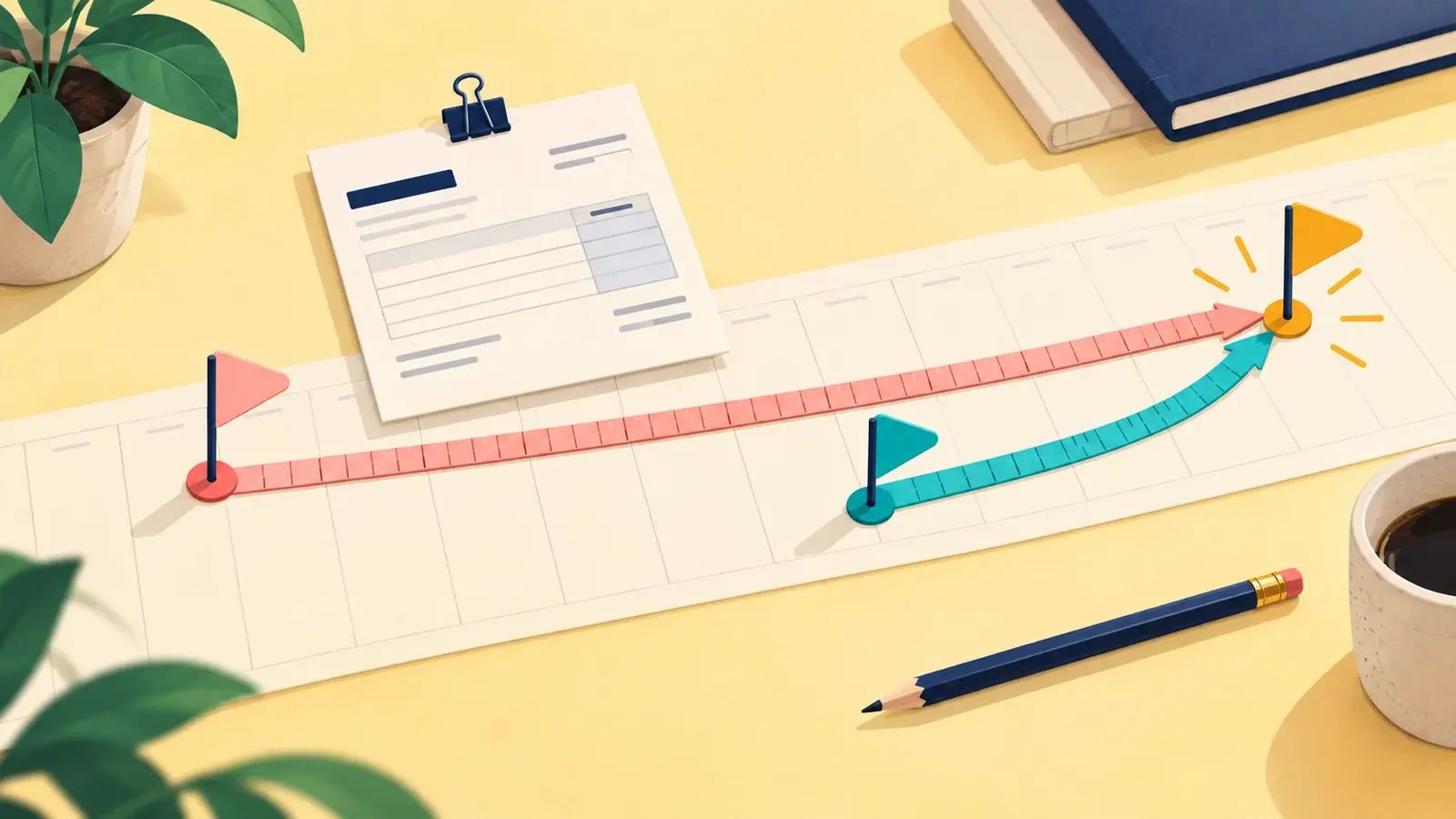 Two aging measurements start at an invoice date and its due date.
